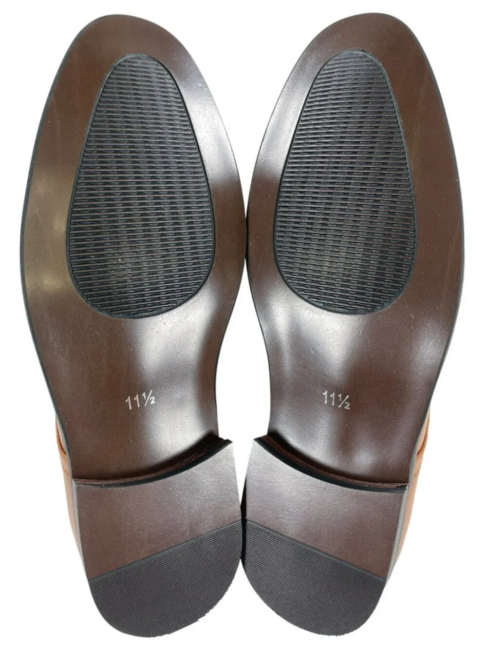Meridos Classic Brown Leather Oxford Dress Formal Shoes JD01 Men's Size 11.5 NEW